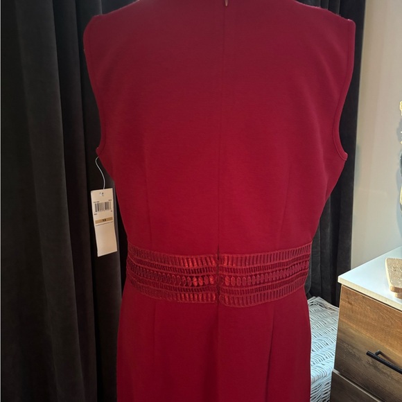 London Times Red Mini Dress - Picture 5 of 6